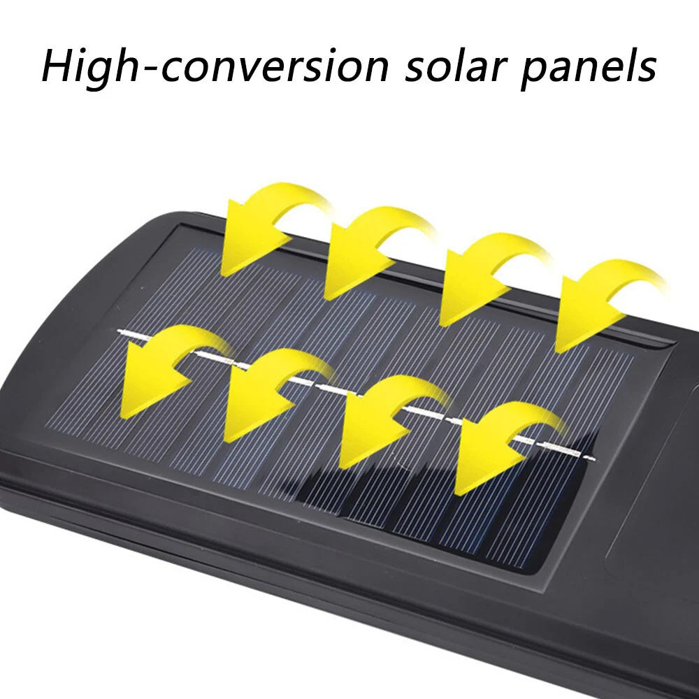 LED Solar-Außenleuchte mit Bewegungsmelder & Fernbedienung – IP65 wasserdicht, kabellos