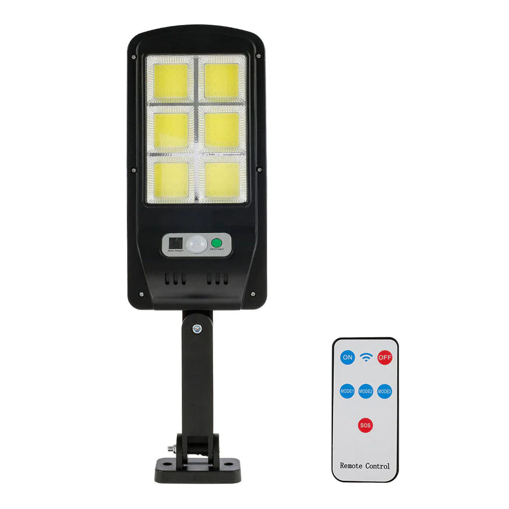 LED Solar-Außenleuchte mit Bewegungsmelder & Fernbedienung – IP65 wasserdicht, kabellos